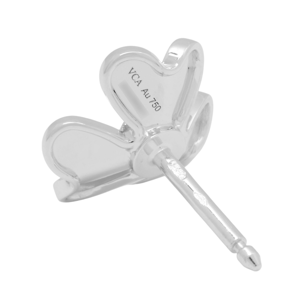Van Cleef & Arpels Frivole Earrings 18K White Gold VCARPJMO00