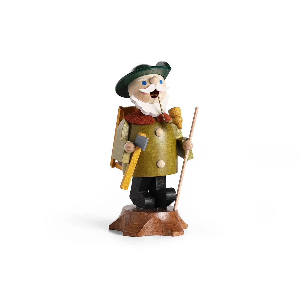 Smoking Woodcutter Incense Burner