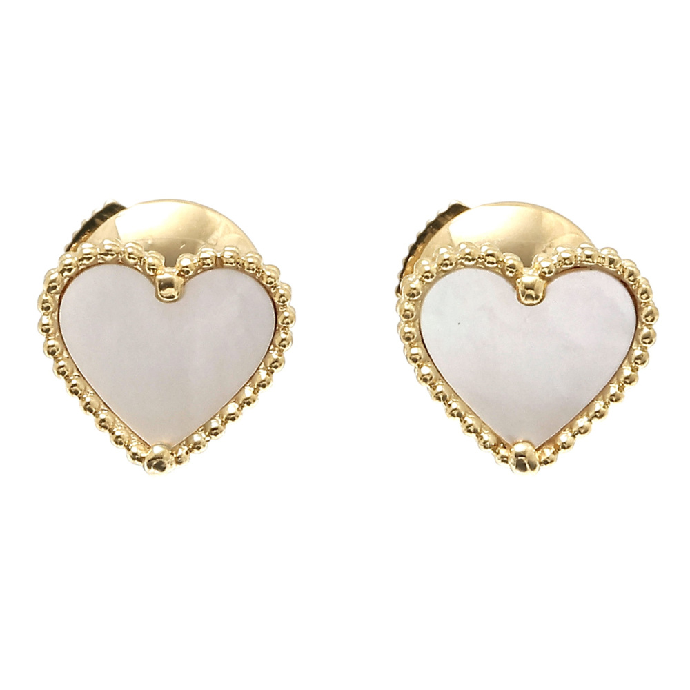 Van Cleef & Arpels Sweet Alhambra Earrings 18K Yellow Gold