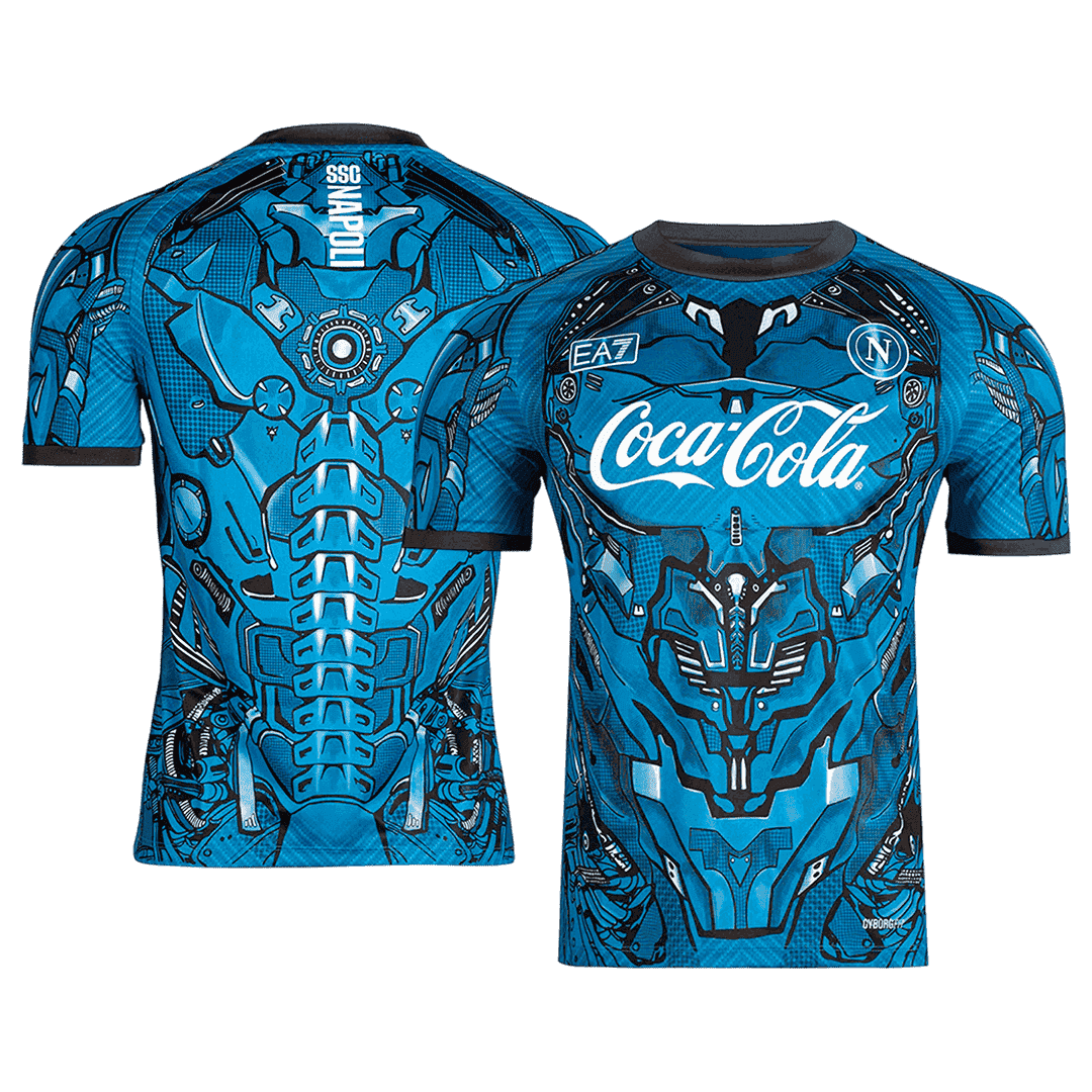 Napoli Pre-Match Soccer Jersey 2025/26 Blue