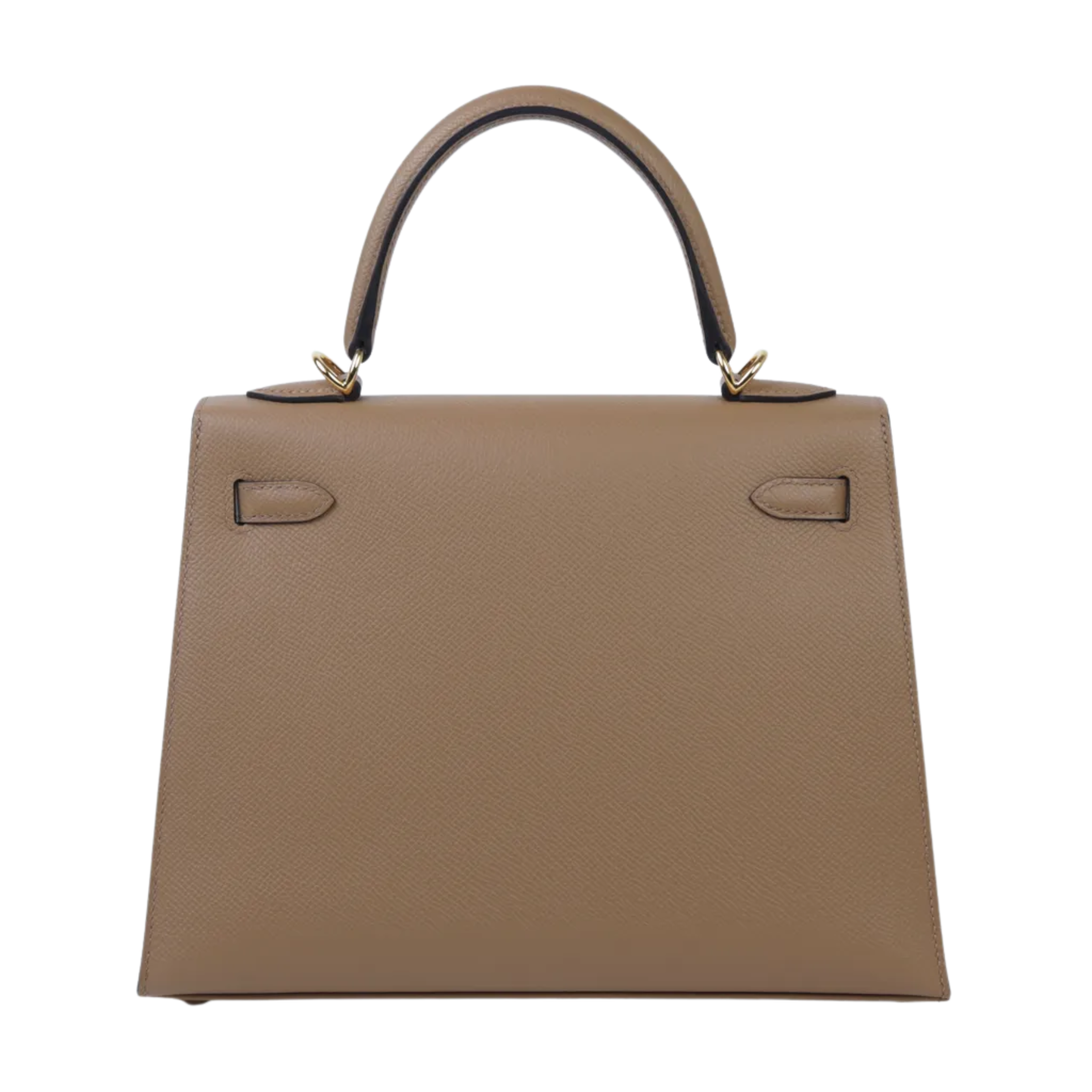 Hermes Kelly 28 Bag In Beige de Weimar Leather For Women 28cm/11in