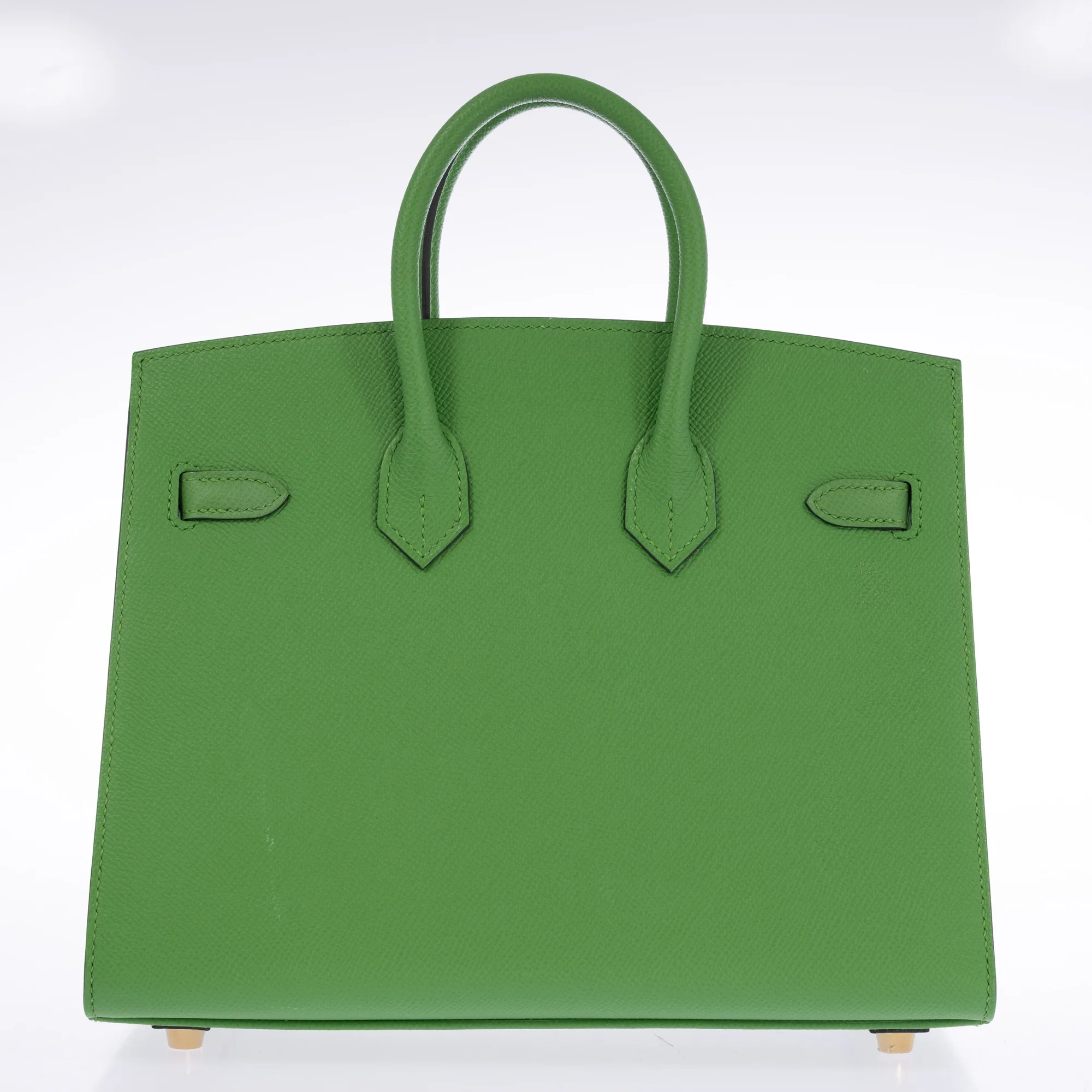 Hermès Birkin Sellier 25 Vert Yucca Epsom Gold Hardware