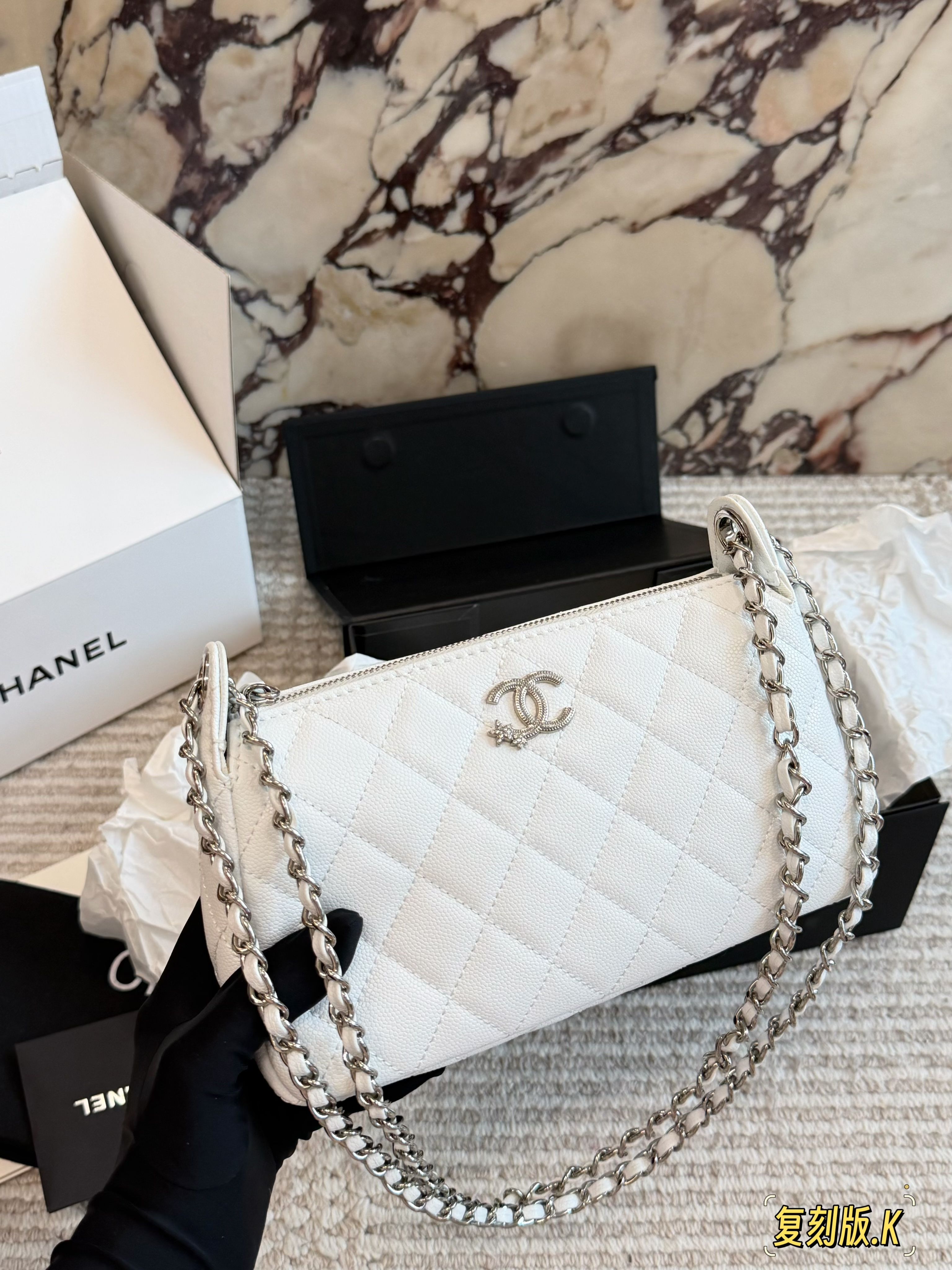 Chanel 25A Mahjong Bag - cnluxepick