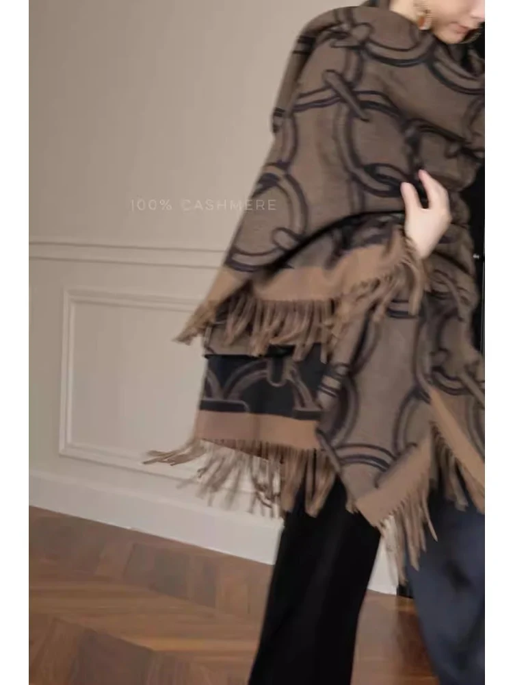 CP054 - Wool & Cashmere Throw Blanket - 220x140cm