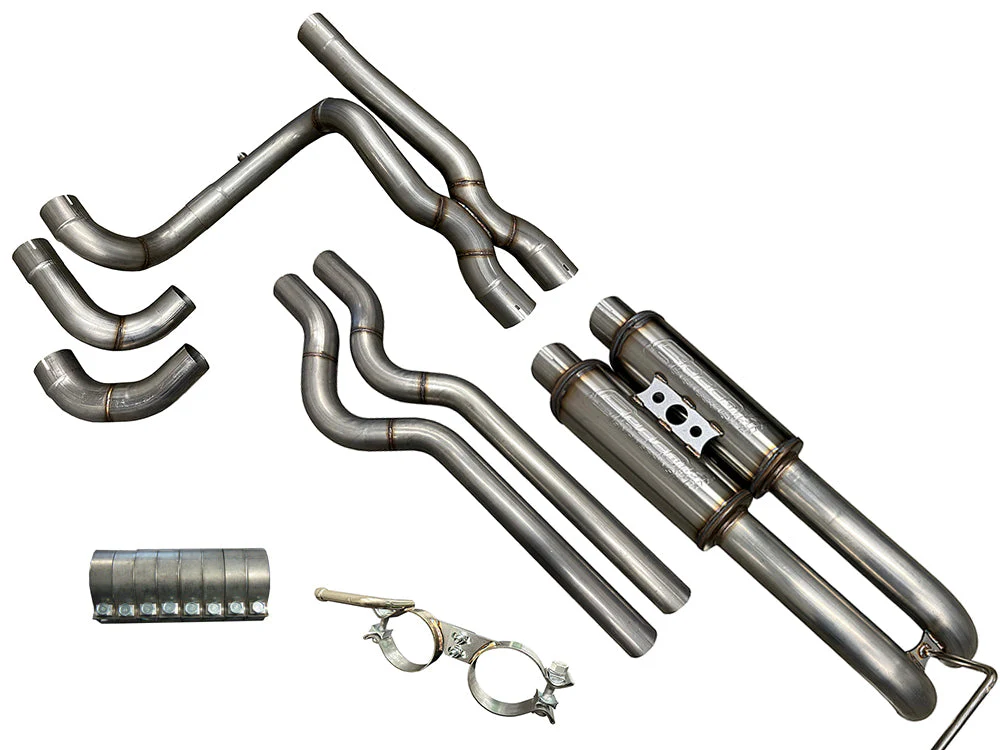 Silverado & Sierra True Dual Exhaust System| 1999-2006 (Crew & Extra Cab) 