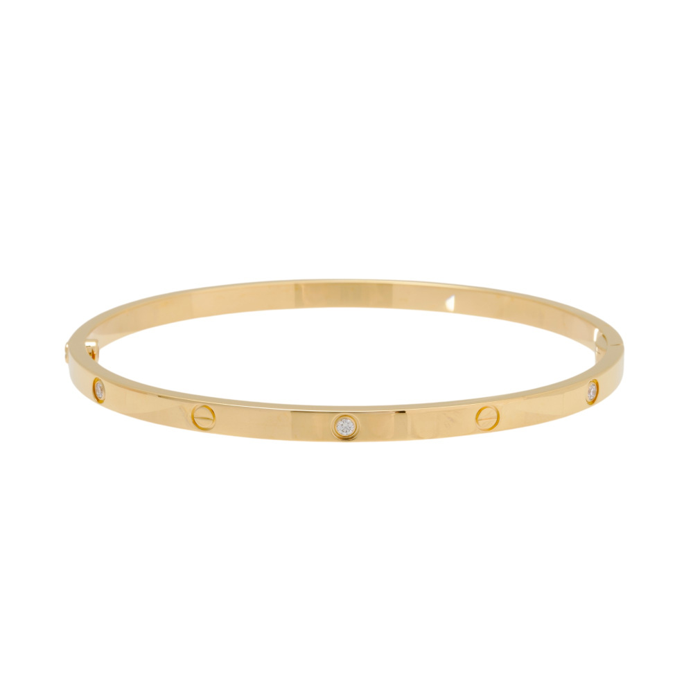 Cartier Love Sm Bracelet 18K Yellow Gold Diamond B6047200