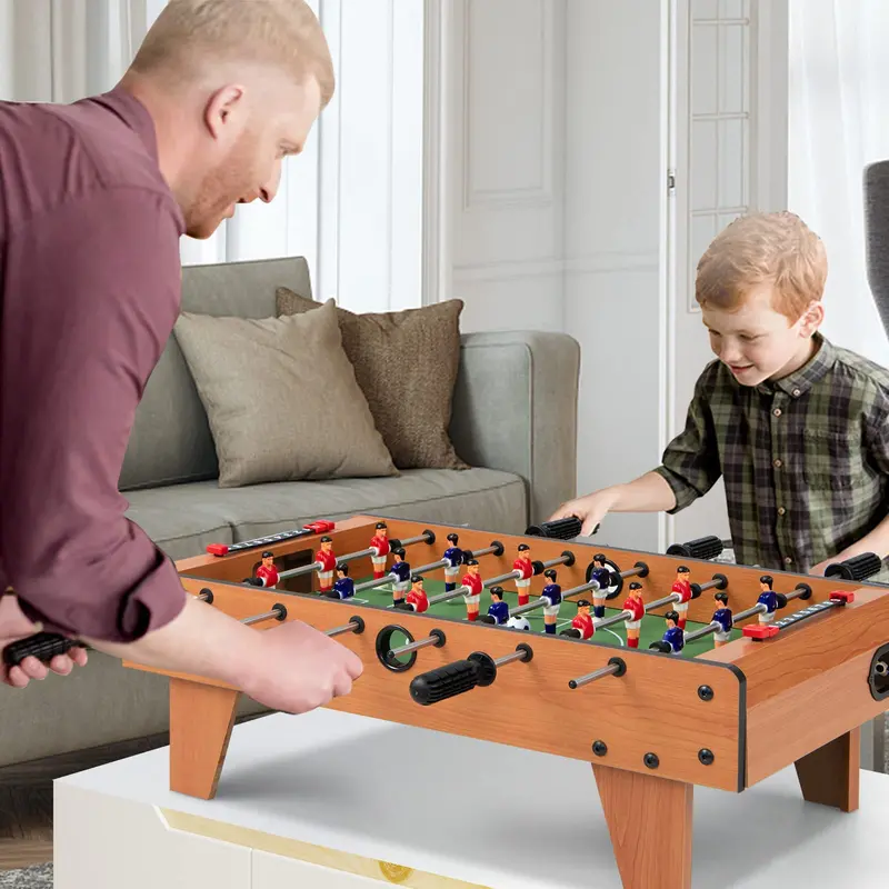 Portable 27-Inch Foosball Table – Compact Tabletop Soccer for Indoor Recreation