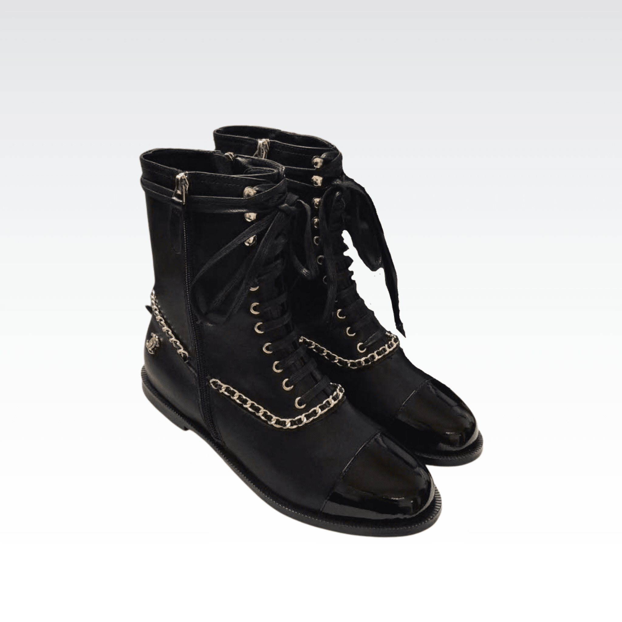 Chanel Women’S Botas Para Mujer Black