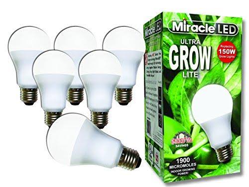 Miracle LED Commercial Hydroponic Ultra Grow Lite - Replaces Up to 150W - Daylig
