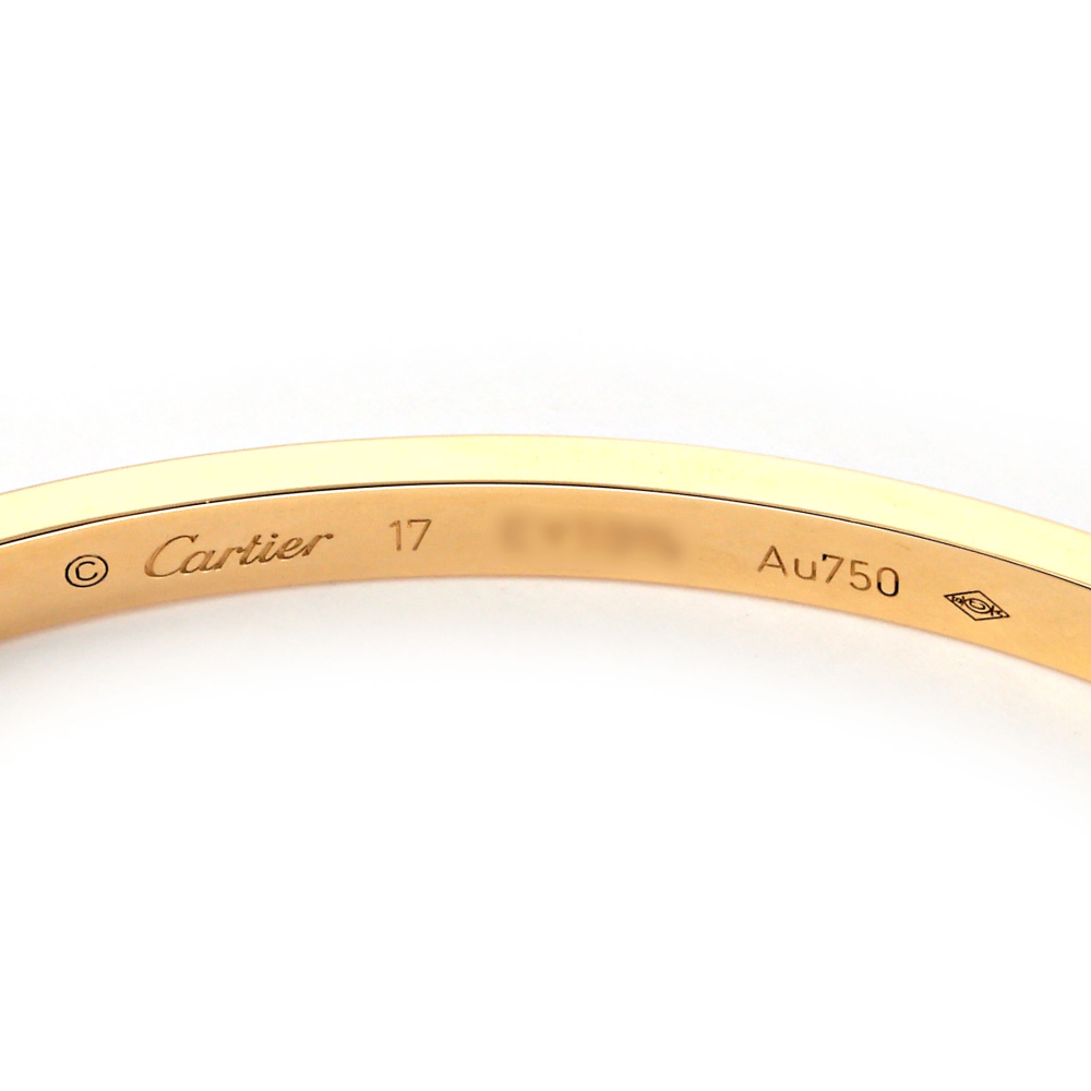 Cartier Love Sm Bracelet 18K Yellow Gold Diamond B6047800