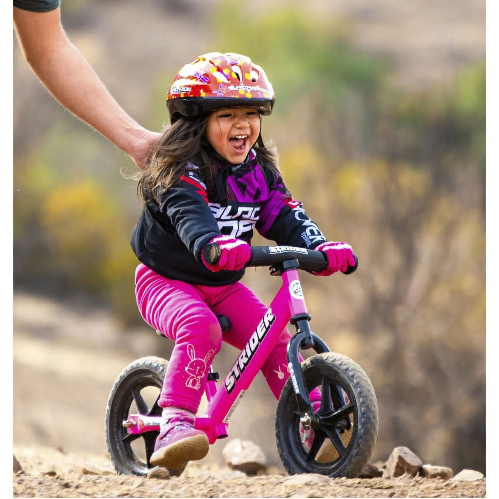 Strider - 12 Sport Balance Bike, Ages 18 Months to 5 Years - Pink