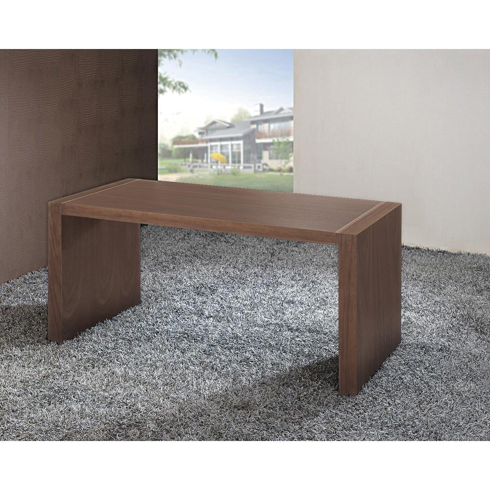 Creative Images Walnut Wood Computer Desk