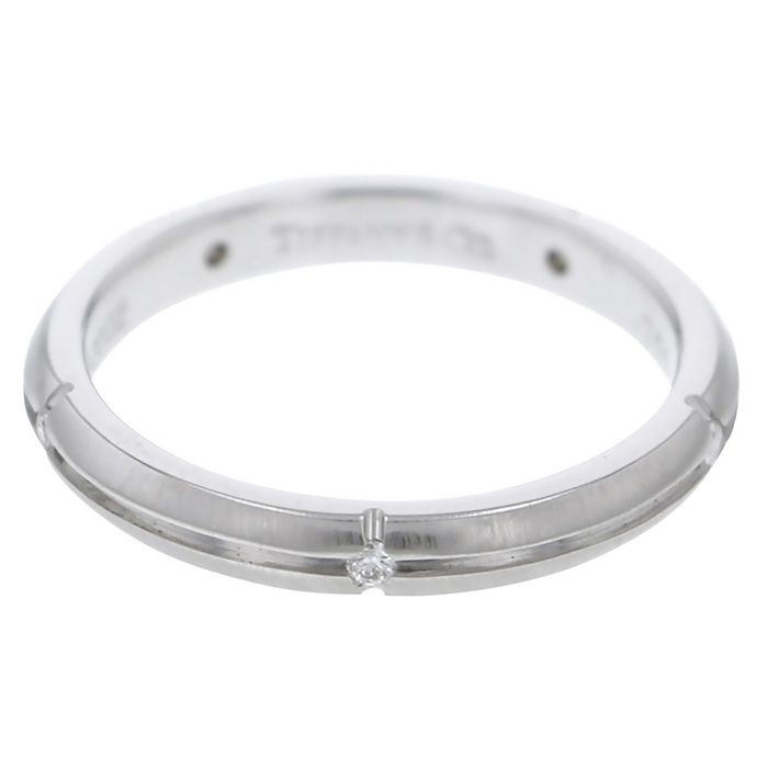 Tiffany & Co. Tiffany Snow Merica Diamond K18WG White Gold Ring
