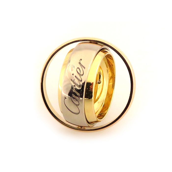 Cartier Trinity Mast Essence Ring Tri-Gold