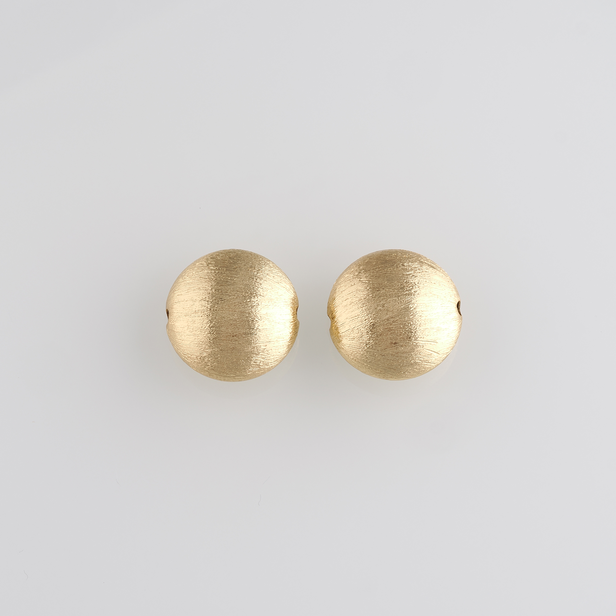 18K Gold Filled Round Flat Spacer Beads,Dainty Round Spacer Beads,DIY Jewelry Making Supply