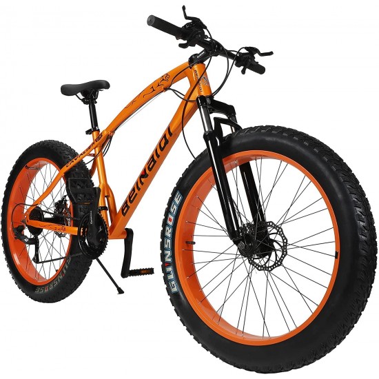 Fat tire Bike, Fat tire Mountain Bike, Beach Snow Bike, Suitable for Outdoor Off-Road