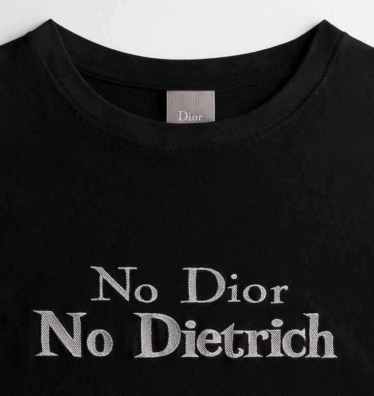 Dior  T-Shirt with Embroidery, Relaxed Fit