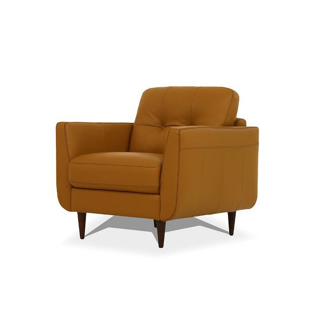 Radwan Chair Camel Leather Acme Furniture