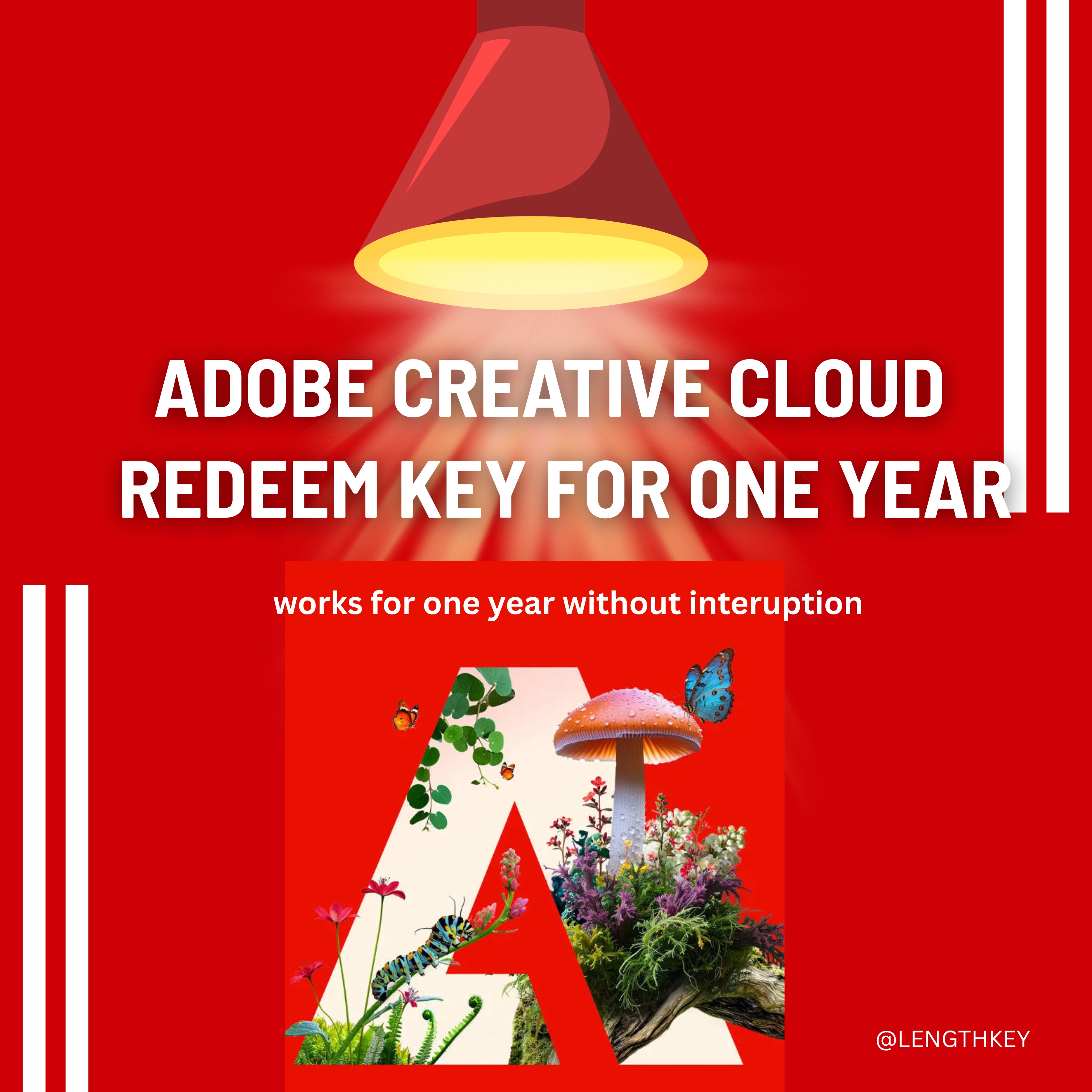 24/7 Online 2026 Adobe Creative Cloud 1 Year Subscription Genuine Original License Key CC All apps