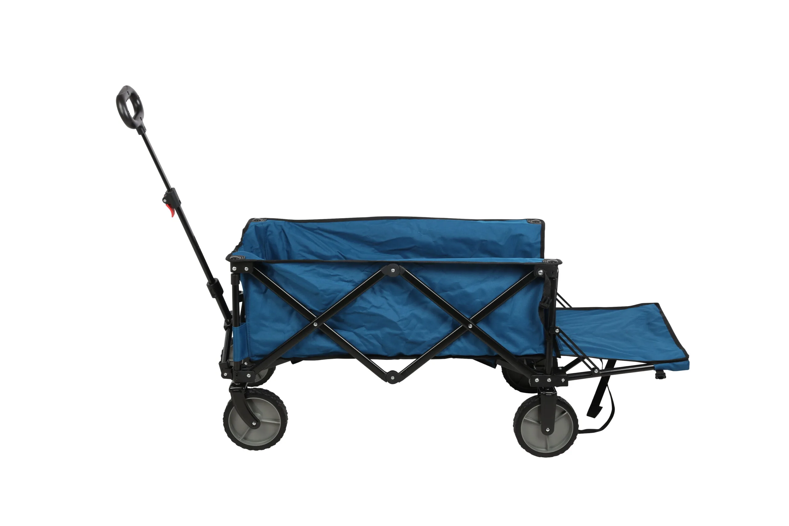 Ozark Trail Quad Folding Camp Wagon with Tailgate, Blue