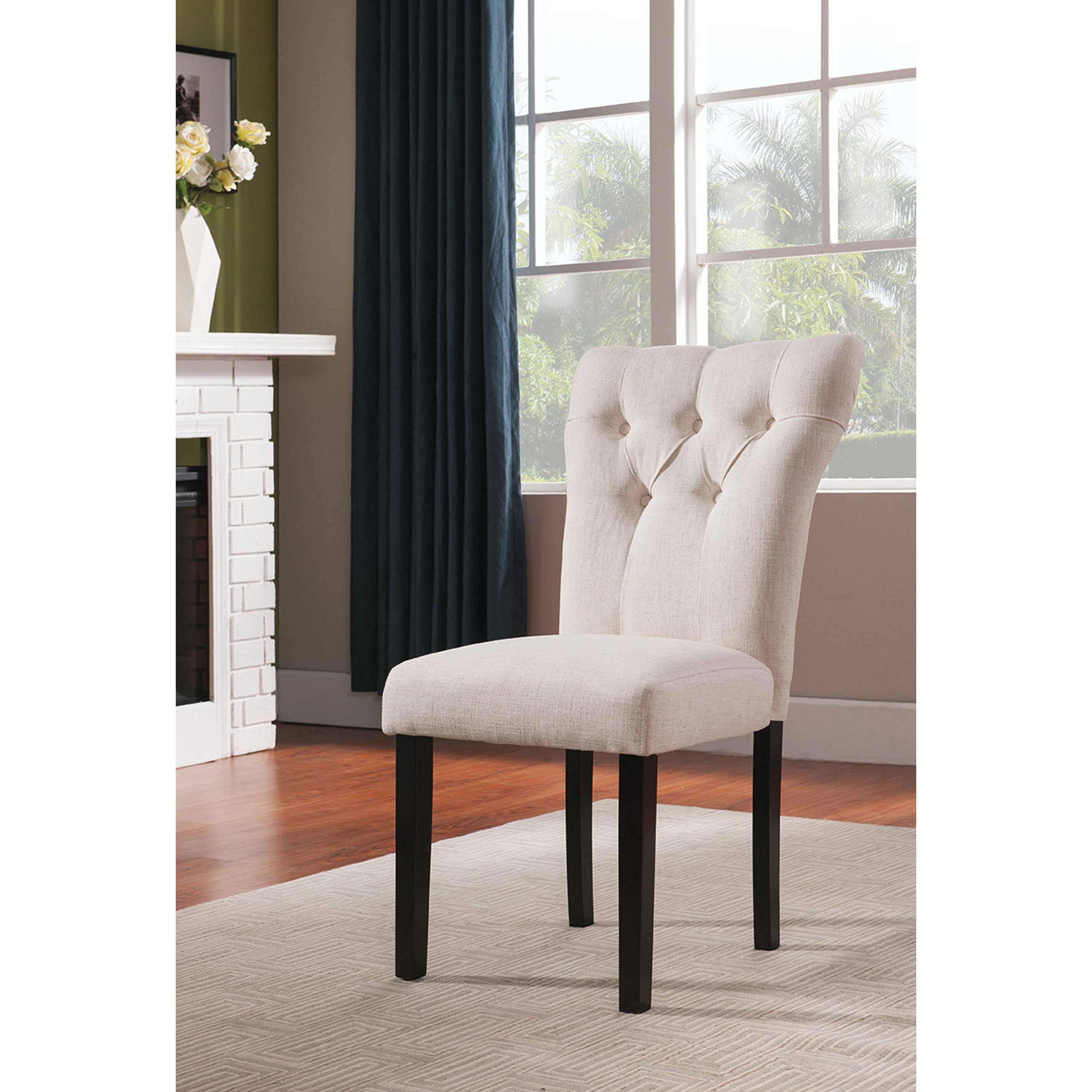 Acme Furniture Effie Espresso Side Chair, Brown - 2 count