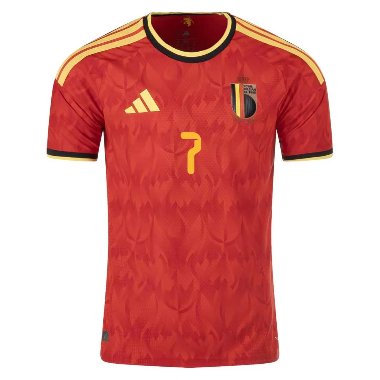 Kevin De Bruyne's Belgium 26/27 home jersey
