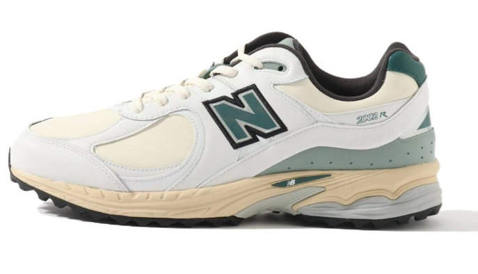 New Balance 2002R White Green MGS2002C Casual Running Shoes
