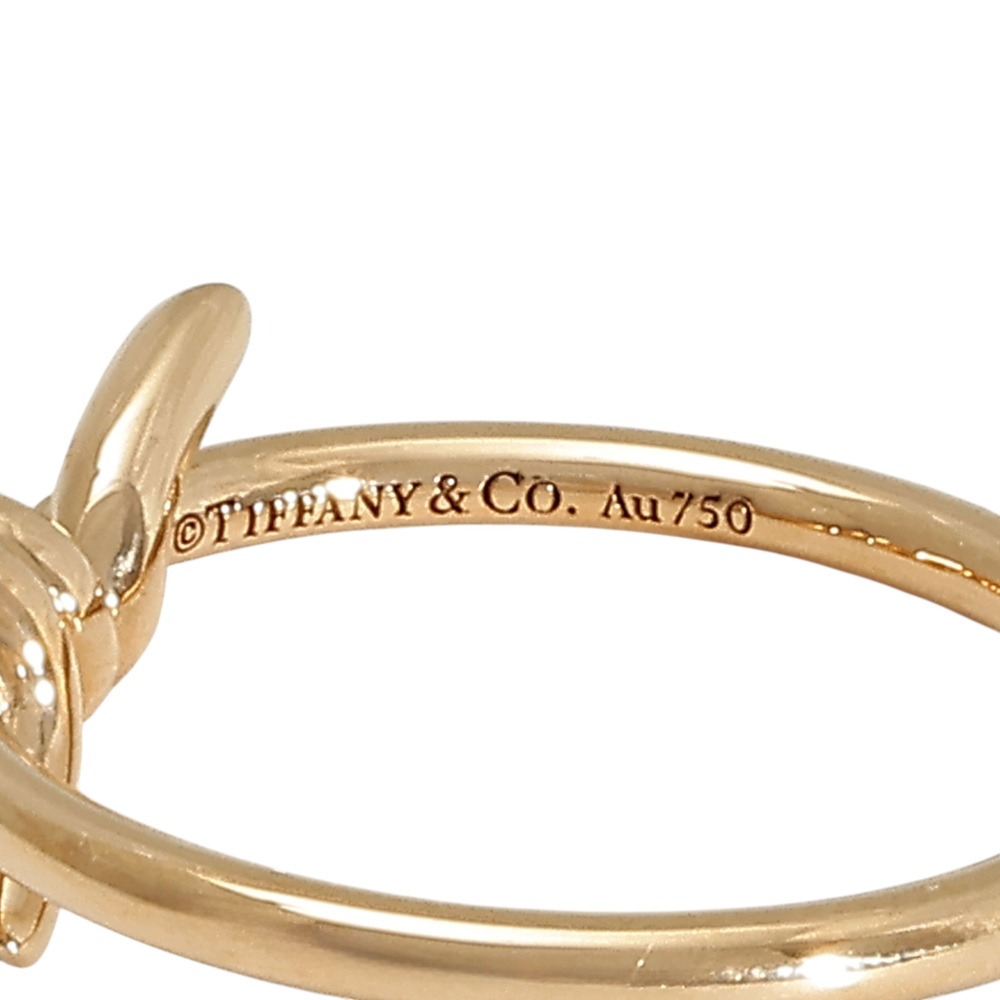 Tiffany & Co. Knot Ring 18K Rose Gold 70305801