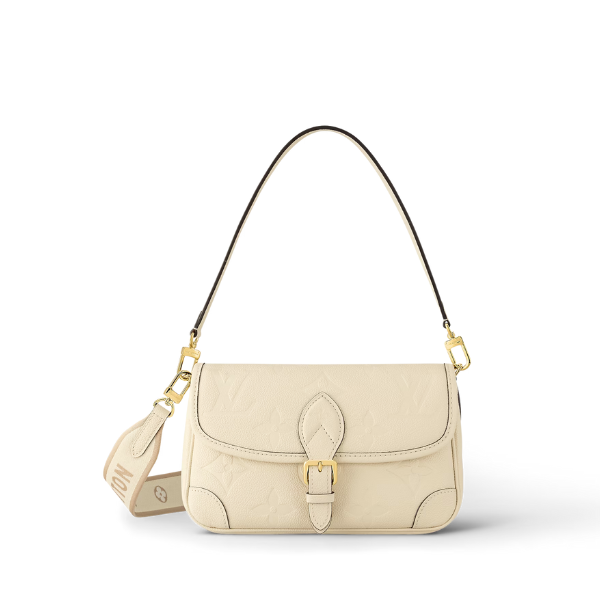 Louis Vuitton Diane Monogram In Cream 23Cm M46386