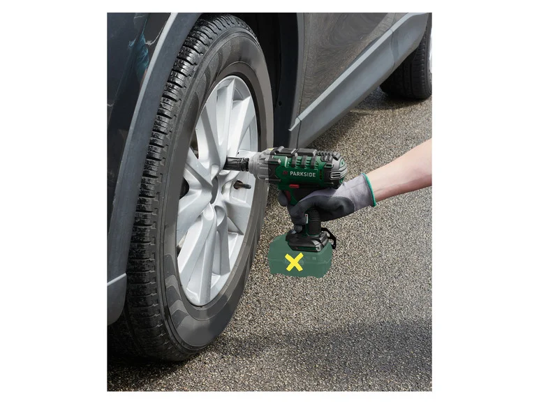 PARKSIDE® Visseuse à chocs sans fil pour voiture PASSK 20-Li C3, 20 V