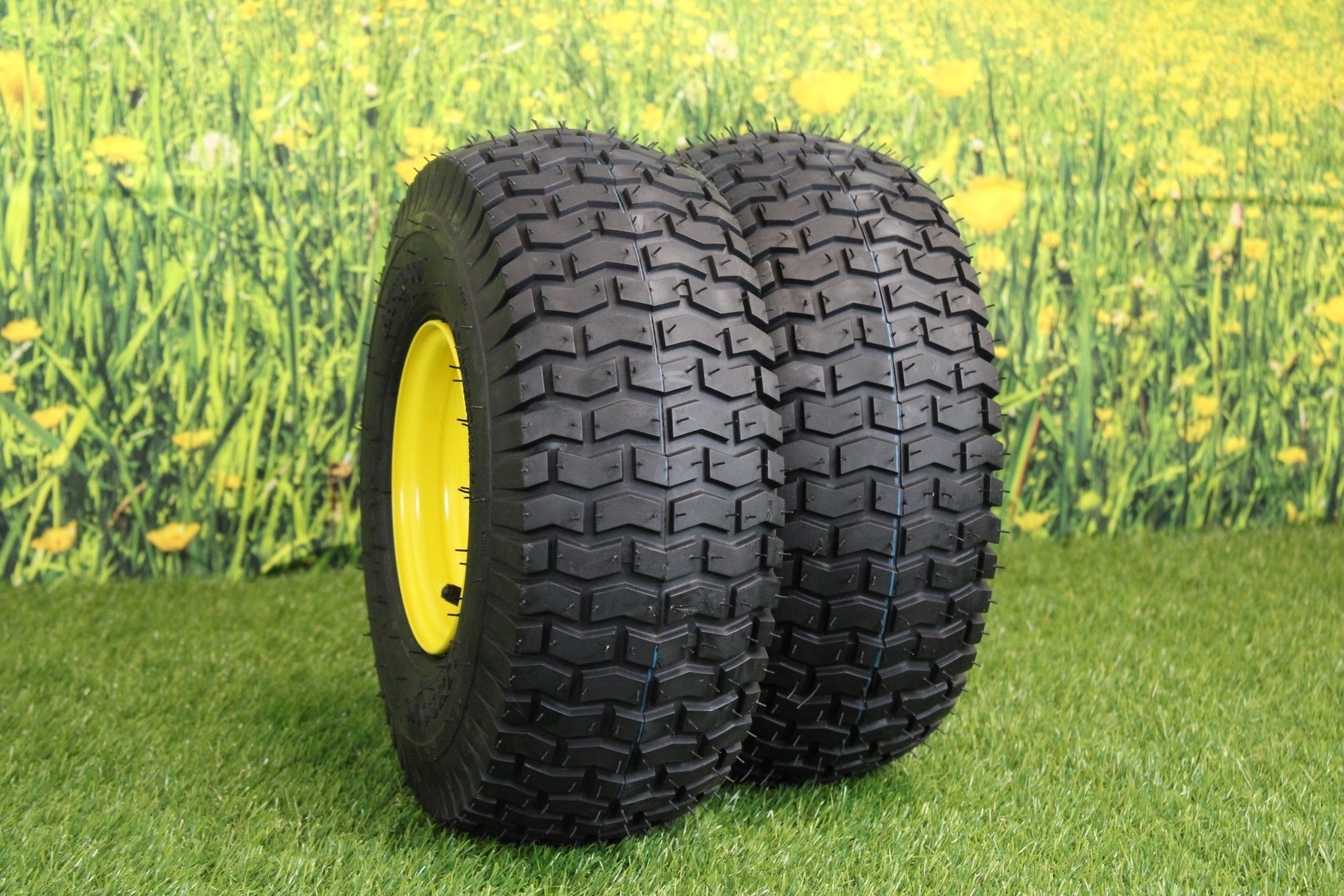 AntTire and Wheel 15×6.00-6 Tires and Wheels 4 Ply for Lawn and Garden Mower Turf Tires.75