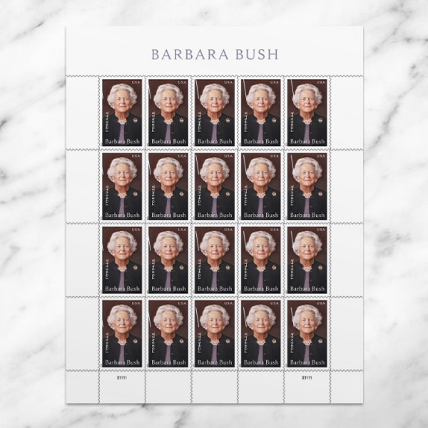 Barbara Bush Stamps 2025