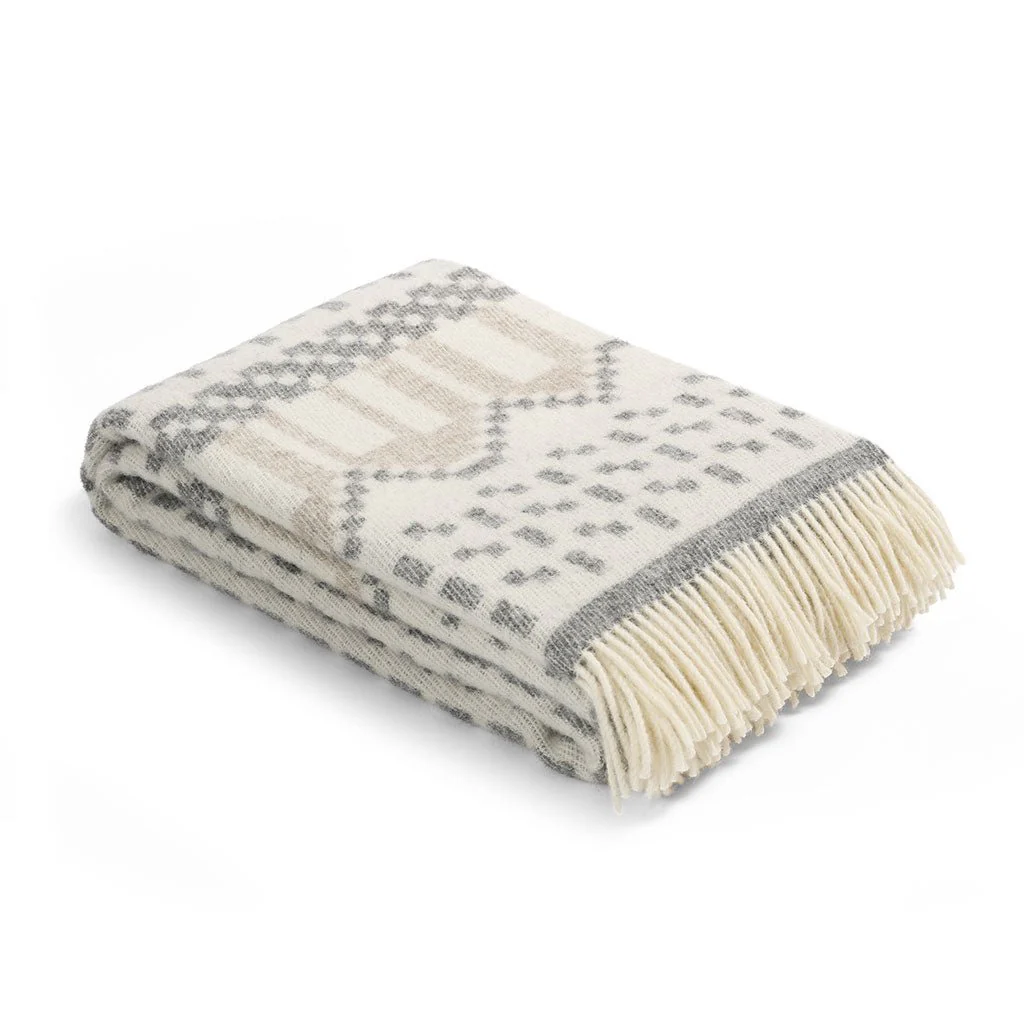 Skafto Sno Wool Blanket