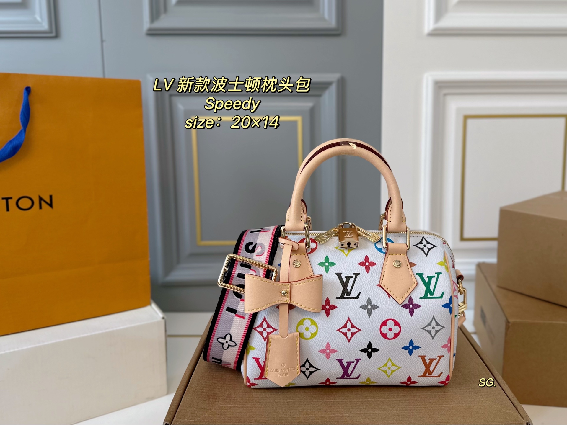 LV speedy Boston pillow bag - cnluxepick