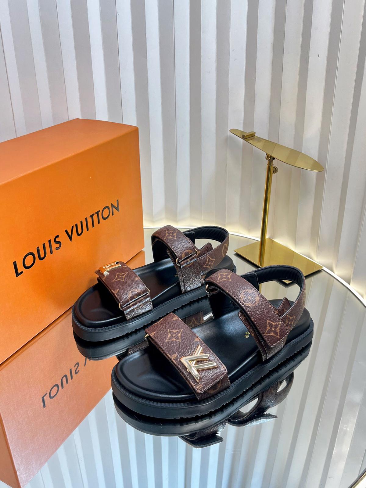 Louis Vuitton Sunset Flat Comfort Sandal - cnluxepick