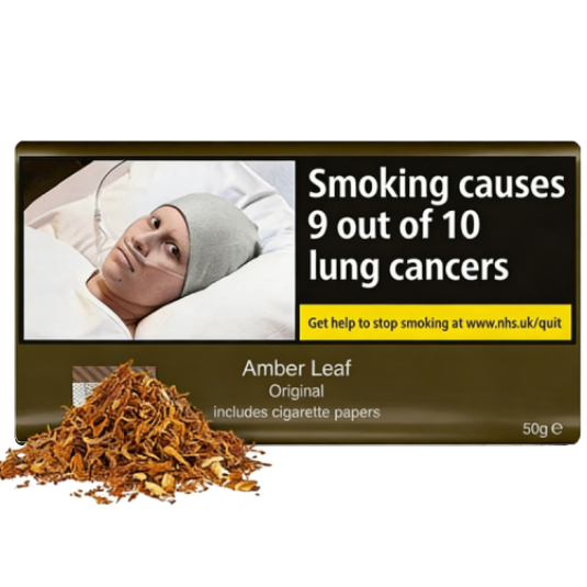 AMBER LEAF Hand Rolling Tobacco 50Gx5 Packs