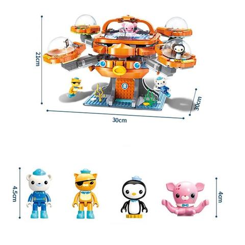 Octonauts Octopod Playset Building Block Set