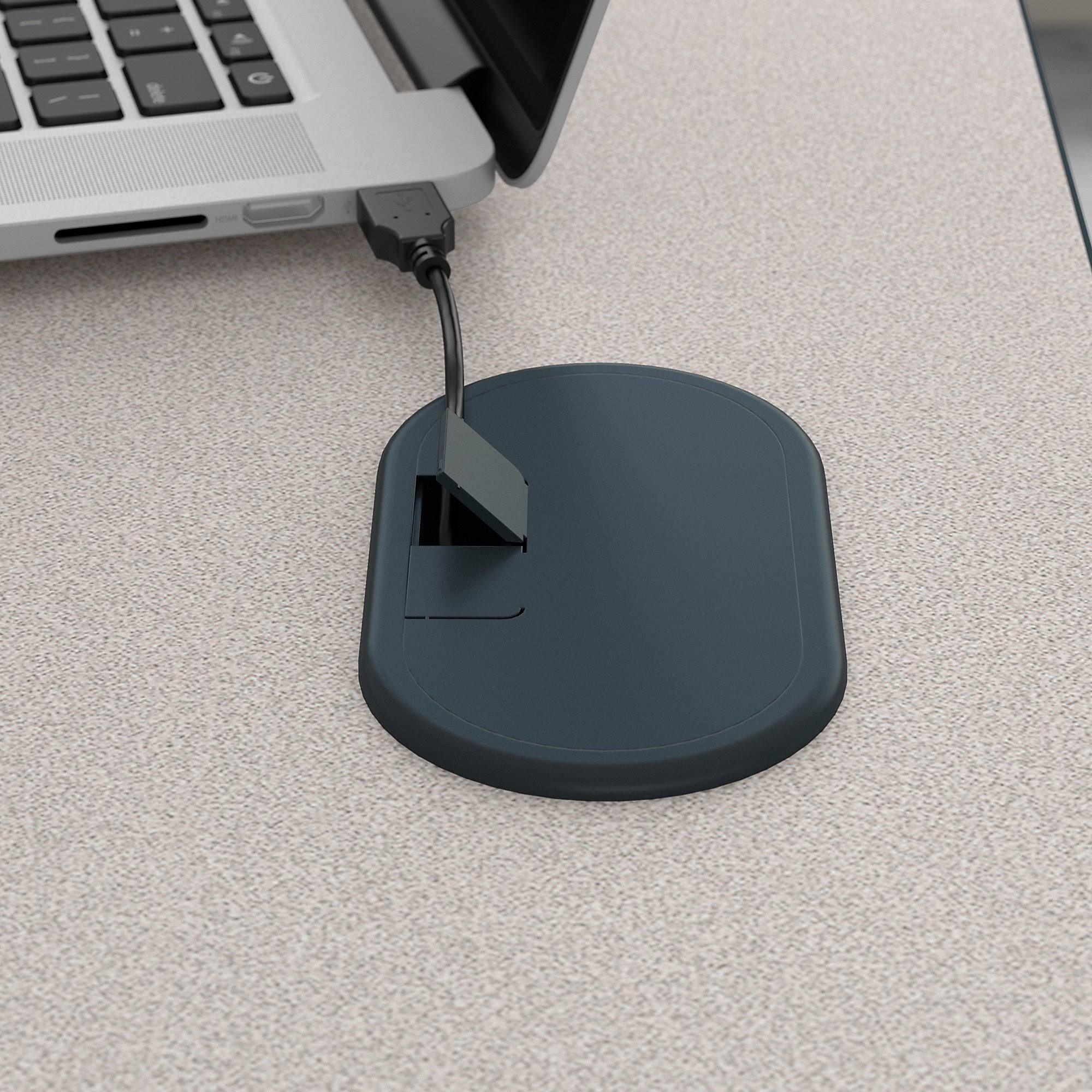 Bush Series A 36 inch Desk - Slate