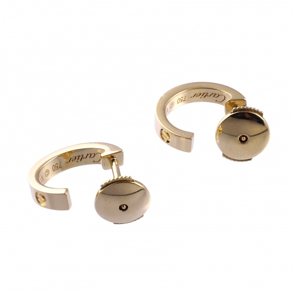 Cartier Love Earrings 18K Yellow Gold B8028800