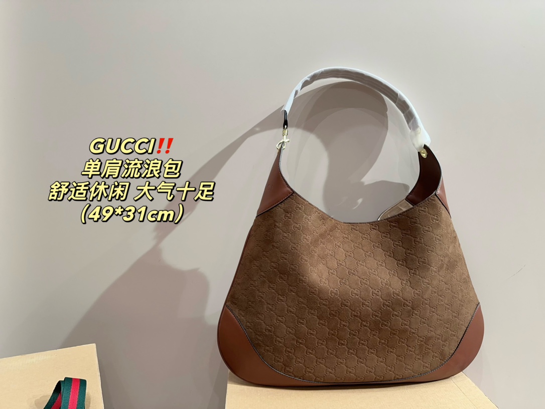 High quality Gucci shoulder bag Hobo bag Many Colors - cnluxepick
