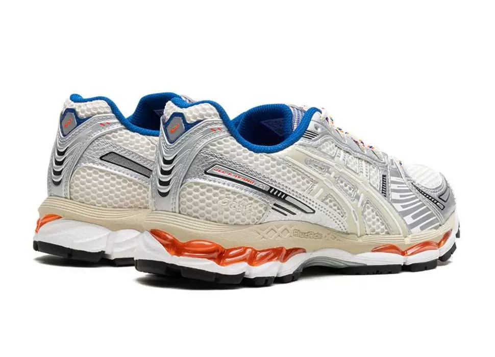ASICS GEL-KAYANO 12.1 Running Shoes Beige/Blue/Orange