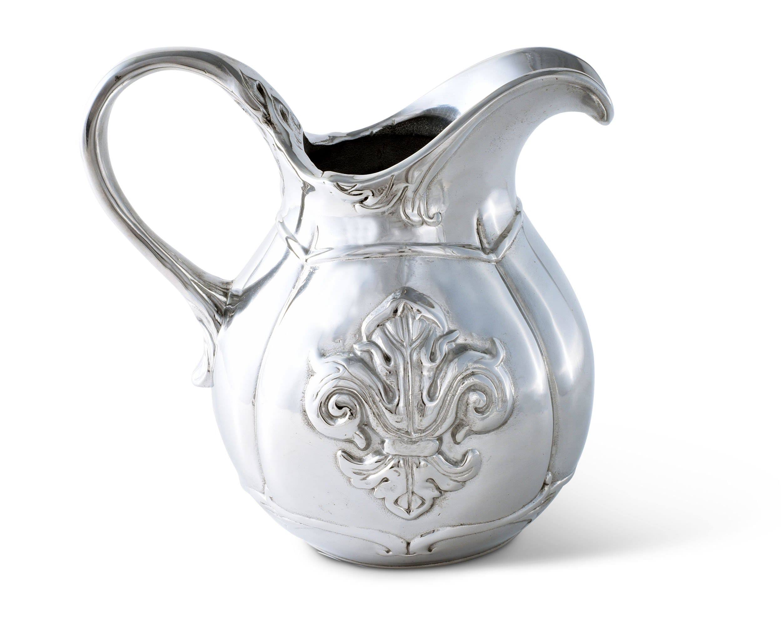 Arthur Court Fleur De Lis Pitcher Small