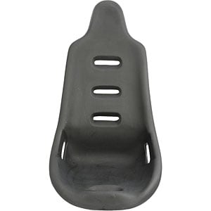 JEGS 70200 Pro High Back Race Seat 32.250 in. H x 21 in. W x 20 in. D 17 Degree