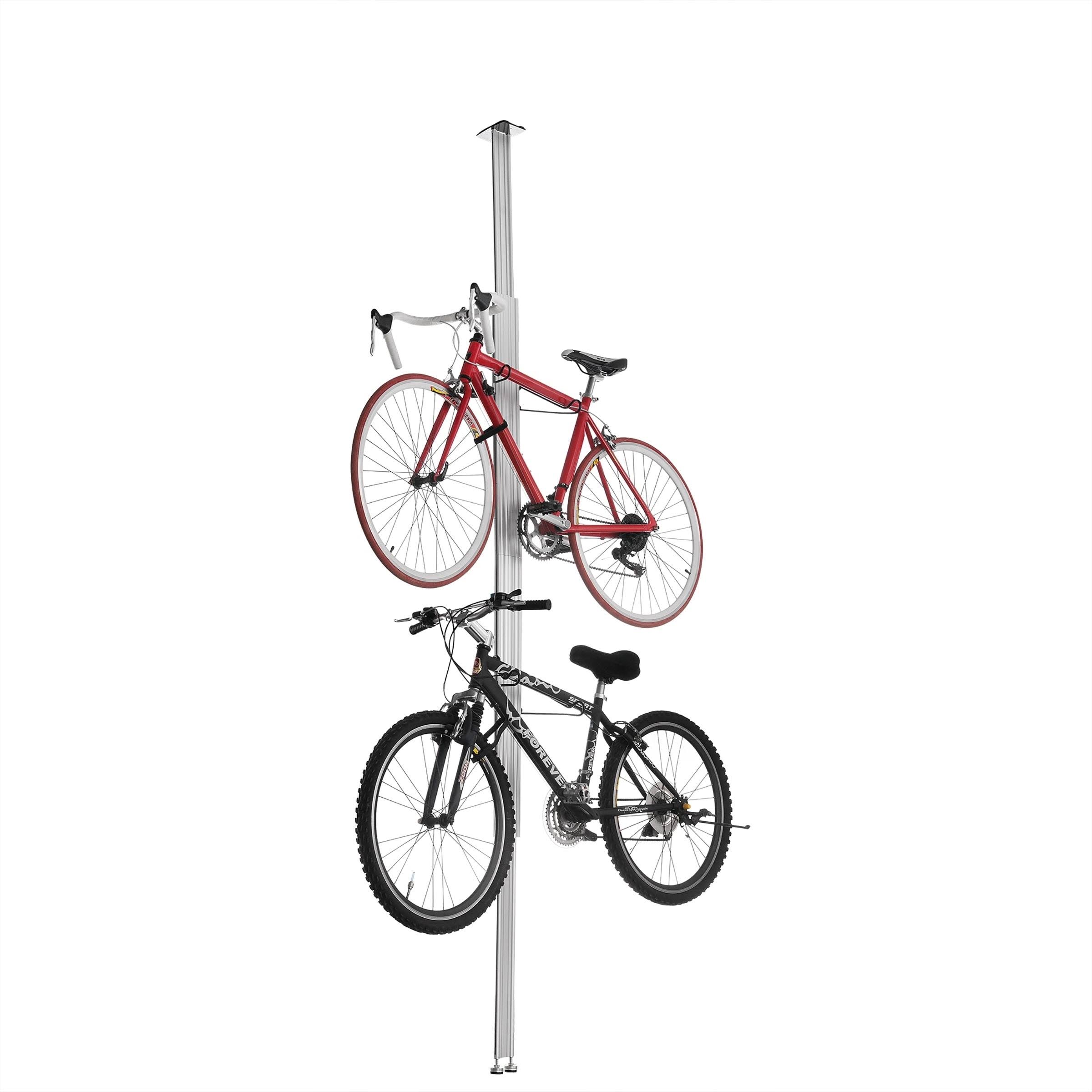 Rad Cycle Aluminum Bike Stand Bicycle Rack Holds Two Bicycles