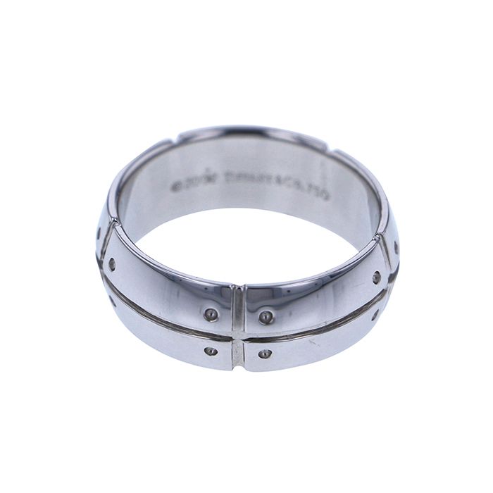 Tiffany & Co. Tiffany White Gold Streamerica Ring K18WG