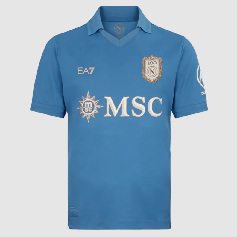 Napoli Centenary Home Soccer Jersey 2026/27