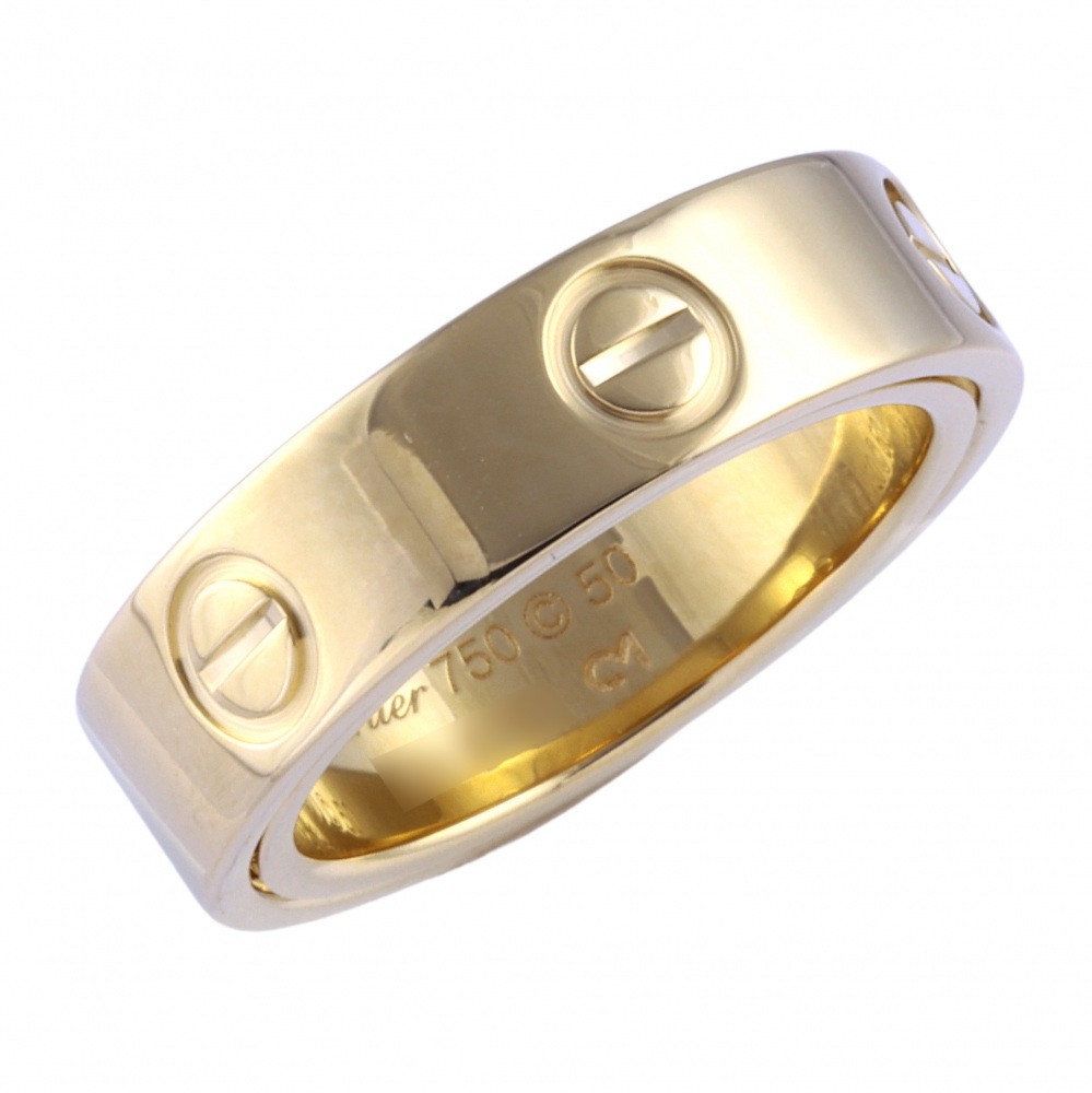 Cartier Astro Love Ring K18YG Yellow Gold Ring