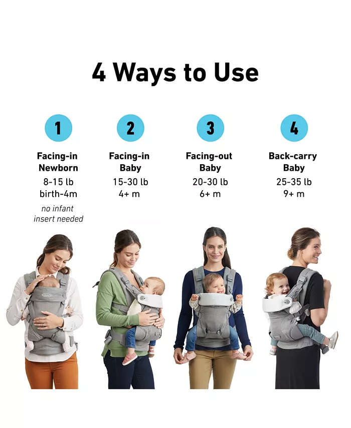 Graco Cradle Me 4-in-1 Baby Carrier