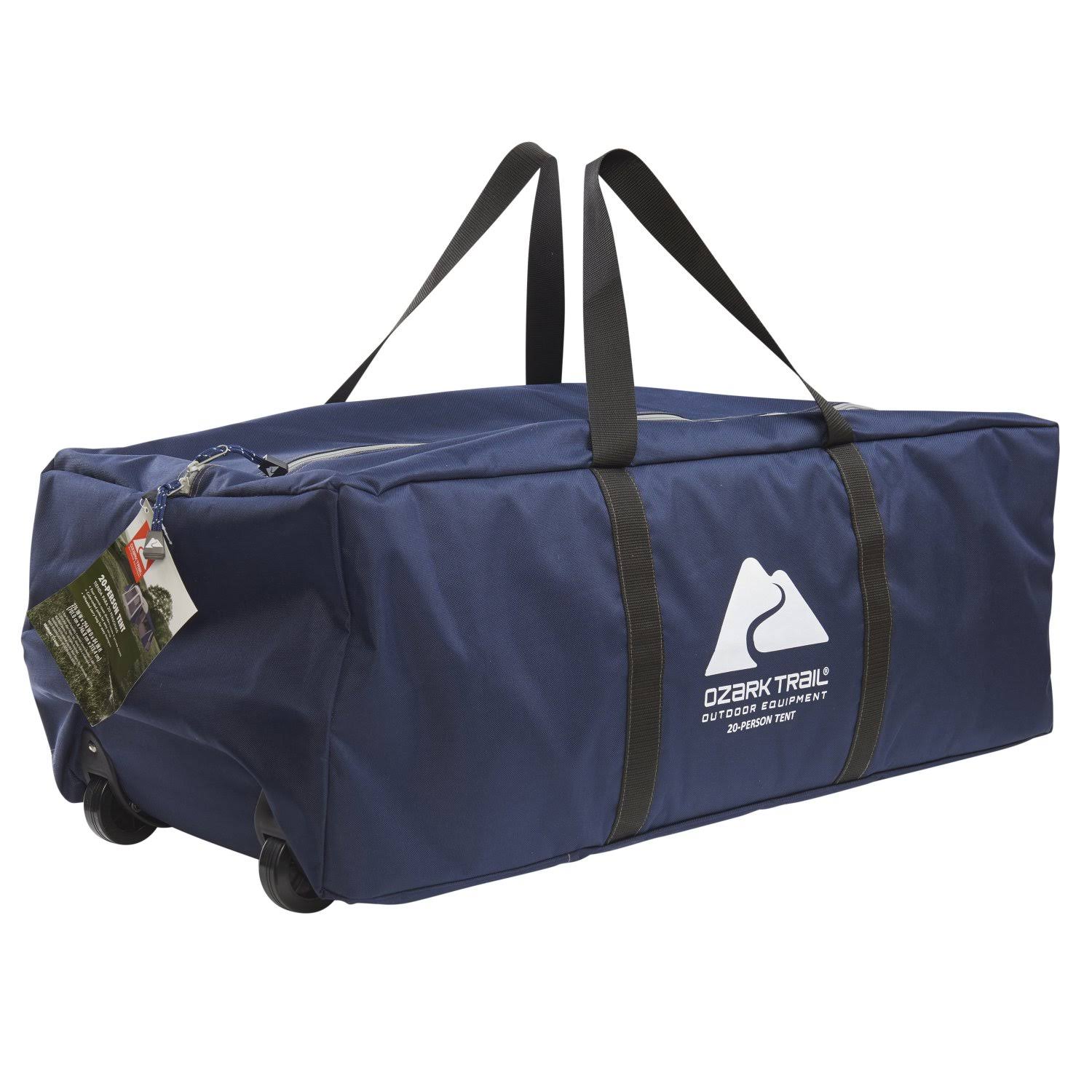 Ozark Trail Hazel Creek 20-Person Star Tent with Screen Room