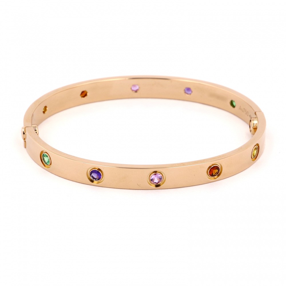 Cartier Love #17 Bracelet 18K Rose Gold